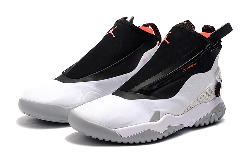 2020 Air Jordan Basketball Shoes White Black Grey